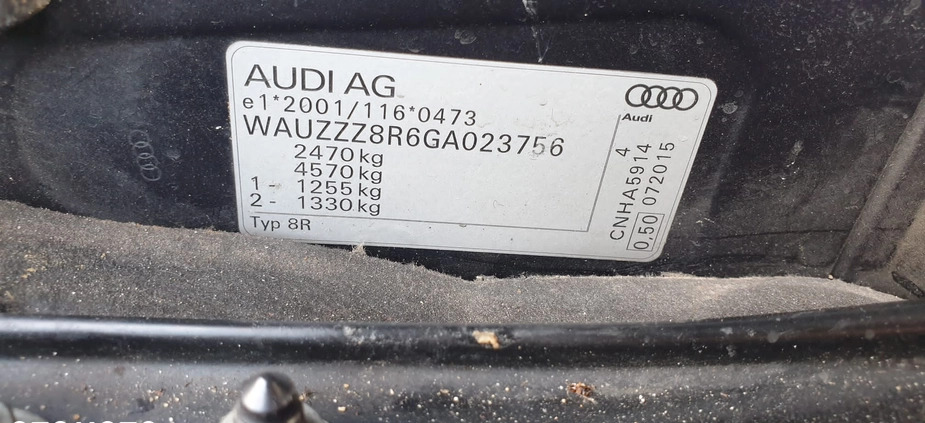 Audi Q5 cena 77000 przebieg: 119000, rok produkcji 2015 z Świdnik małe 56